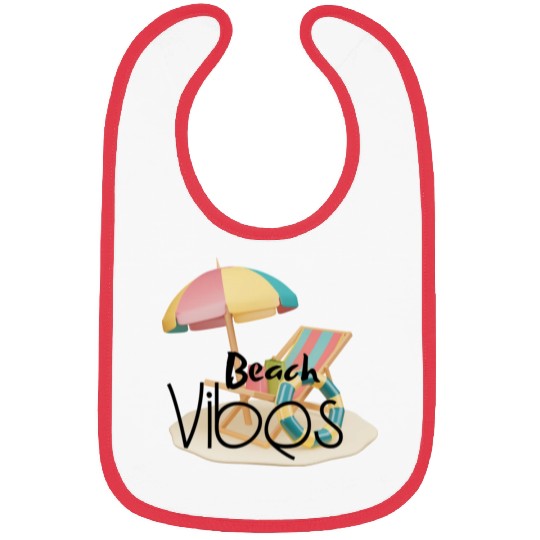 "Beach Vibes Bibs: Embrace the Sun and Sand!"