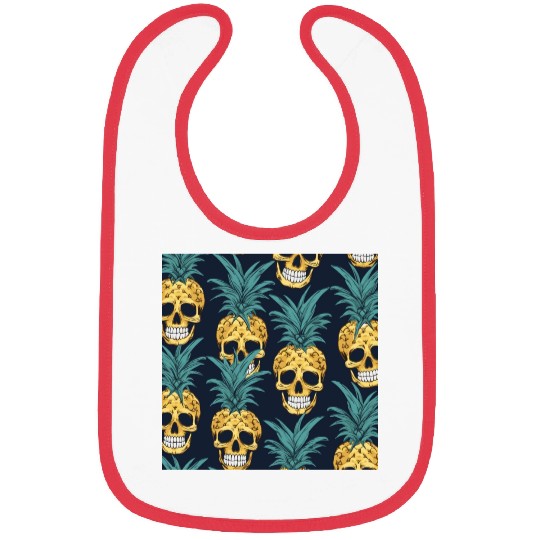 funny pineapple punks Bibs