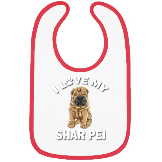 Shar Pei Bibs