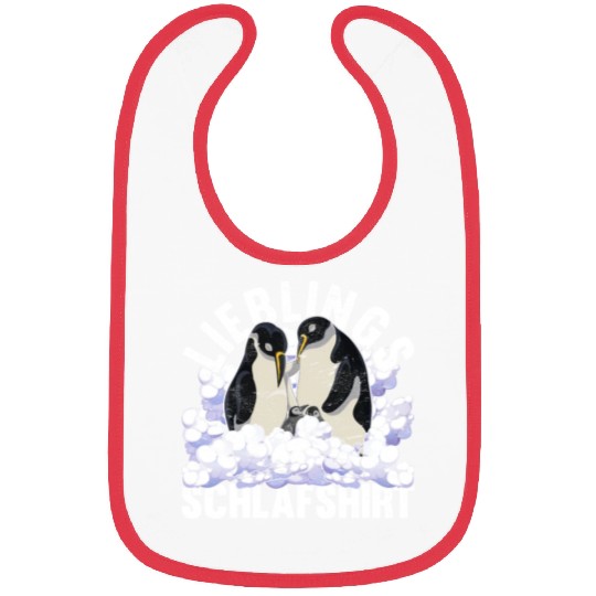 Night owl penguin gift favorite sleep Bibs