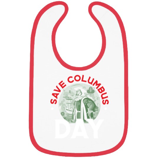 Christopher Columbus Italian American Columbus Day Bibs