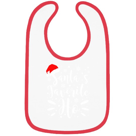 Santa's Favorite Ho Pajama Bibs