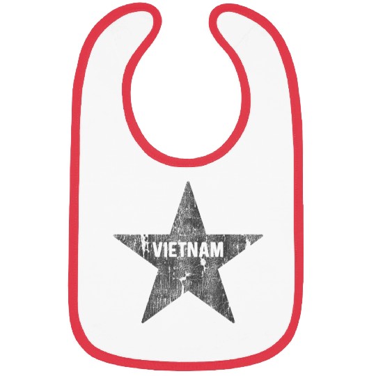 Vietnamese Flag Vietnam Bibs