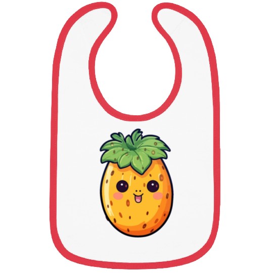 Papaya kawaii Bibs