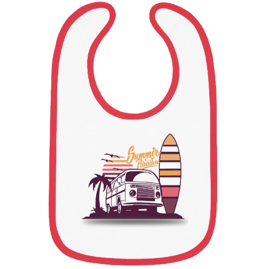 Summer Paradise Bibs