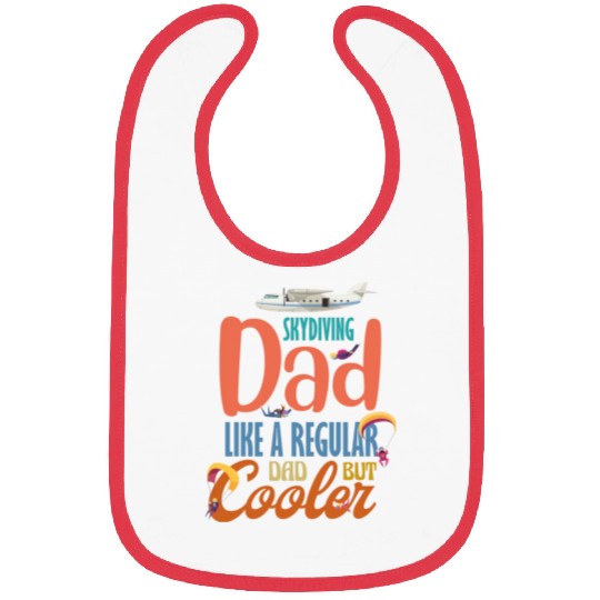 Skydiving Dad nostalgia Bibs