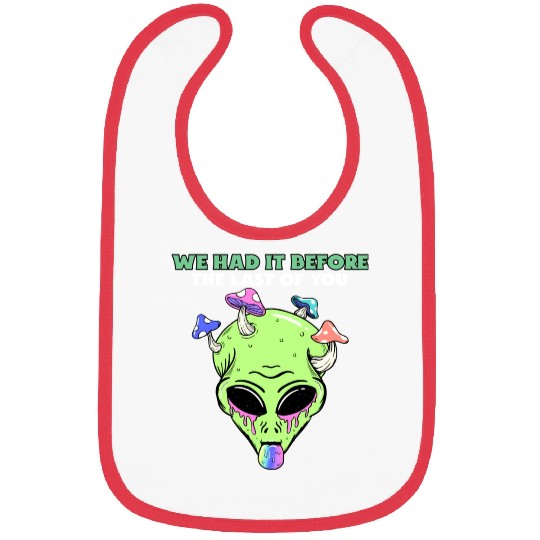 The Last Of Us All Mushroom Infected Green Alien Bibs