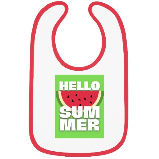 WATERMELON | HELLO SUMMER Bibs