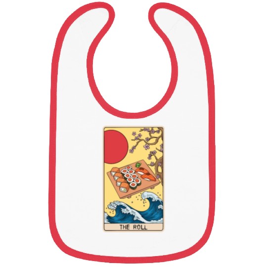 Tarot Card Reader Sushi Lover Sushi Eater Japanese Bibs