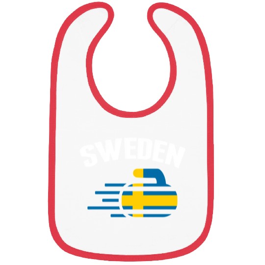 Sweden Curling Rock Sport Fans Swedish Curlers Win Bibs