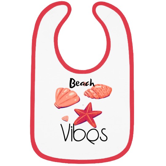 "Beach Vibes Bibs: Embrace the Sun and Sand!"