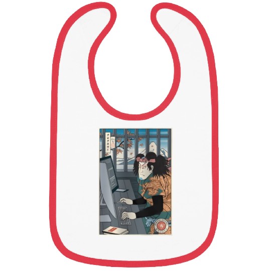 Samurai Programmer 3 Samurai Computer Samurai Pc Bibs