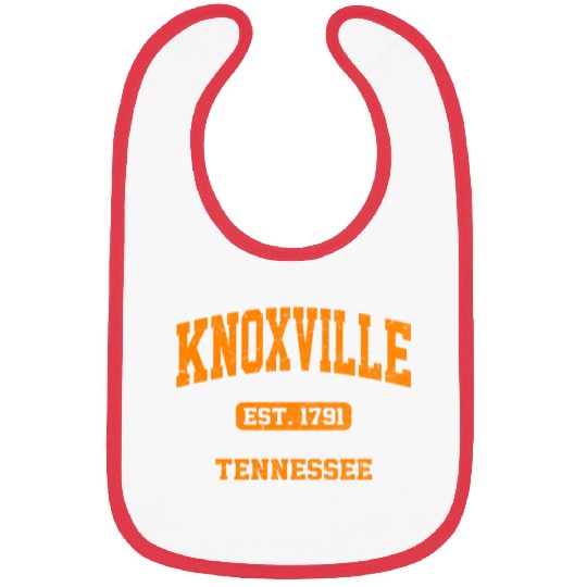 Knoxville Tennessee Tn State Athletic Style Bibs