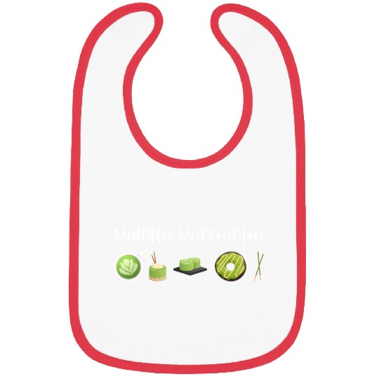 Matcha Muchacha Matcha Latte Green Tea Bibs