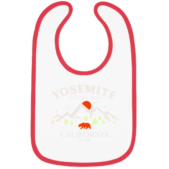Yosemite National Park California Vintage Bibs