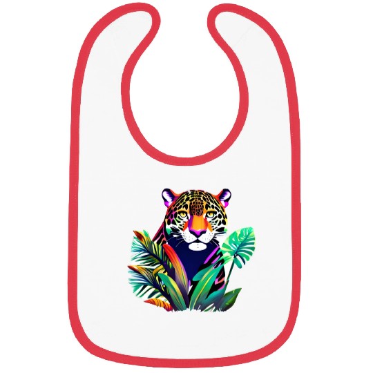 Jaguar in the Tropics Bibs