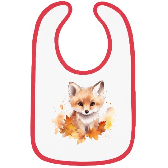 Baby fox Bibs