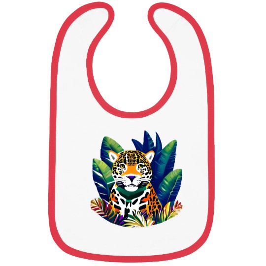 Jaguar in the Tropics Bibs