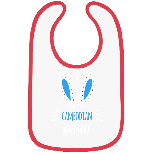 I'M The Cambodian Bunny Ears Cambodia Easter Sunda Bibs
