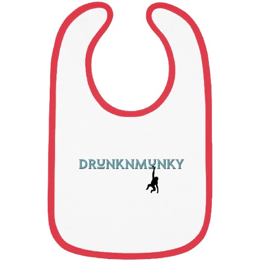 DESIGNdrunknmunky s drunk monkey Bibs