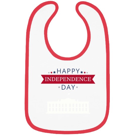 Happy independence day Bibs