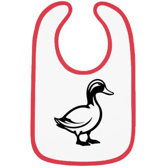 Duck Bird Nature Pond Bibs