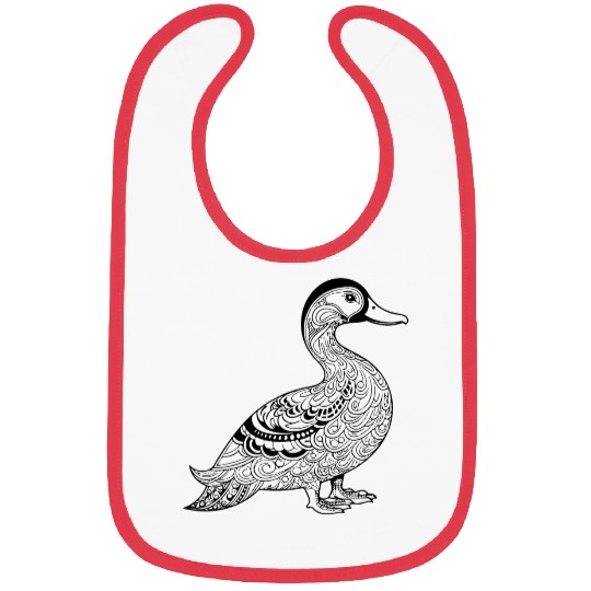 Duck Bird Nature Pond Bibs