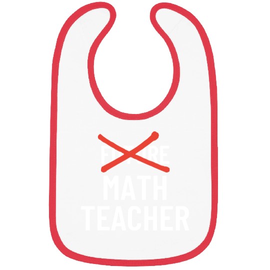 DESIGNFuture Math Teacher Bibs