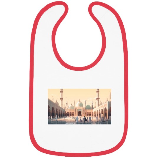 sammy Islamic pilgrimage People walking around the Bibs