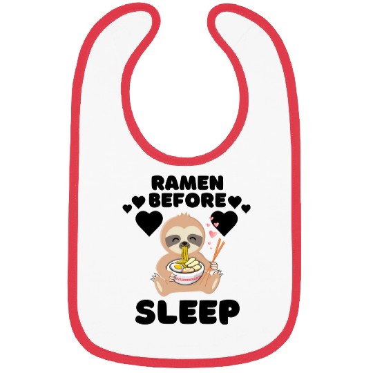 Ramen Before Sleep nostalgia Bibs