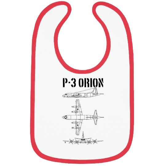 P3 Orion Military Airplane Schematic Orion Pilot Bibs