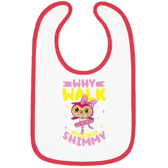 Ballet Ballerina Dance Dancer Dancing Ballet Gift Bibs