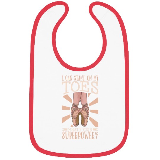 Ballet Ballerina Dance Dancer Dancing Ballet Gift Bibs