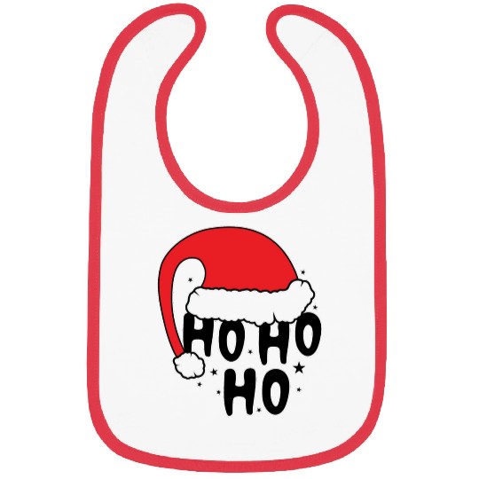 Bibs for Christmas,HO HO HO Christmas Bibs
