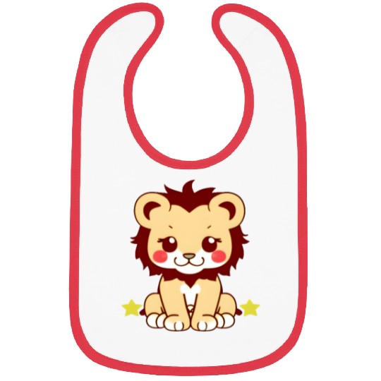 Lion Cub Cute Cuddly Bibs
