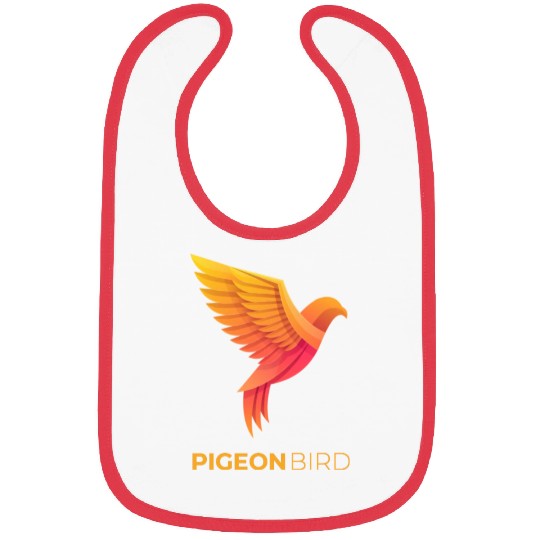 Pigeon Bird Design Bibs