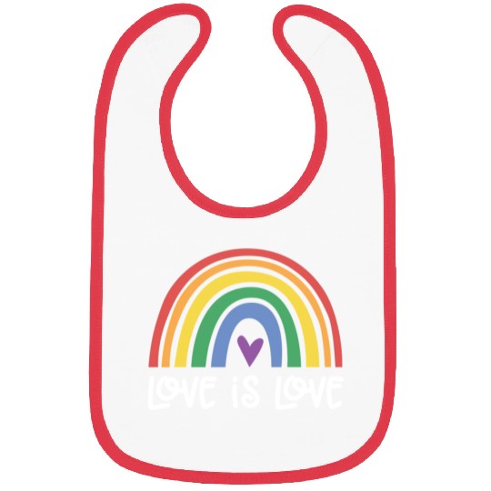LOVE IS LOVE Bibs