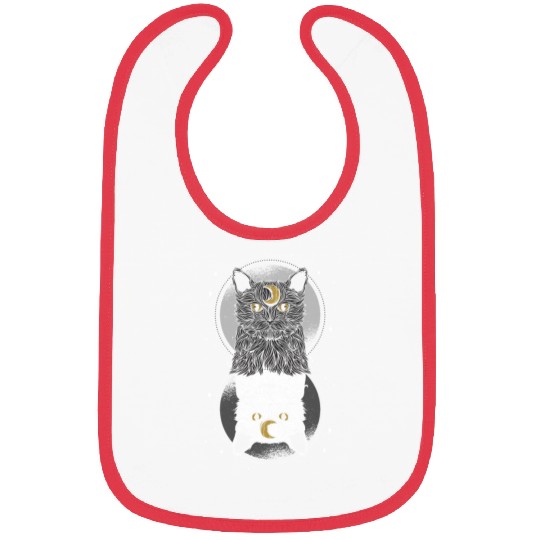 As Above so Below Cat Bibs