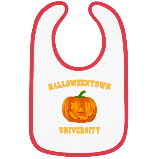Halloweentown University Pumpkin For Treat Or Tric Bibs
