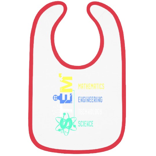 Stem Teacher Science Technology Engineer Math Bibs