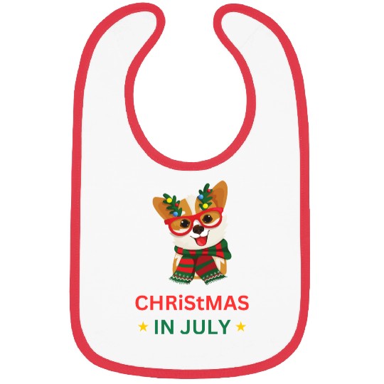 Christmas In July Bibs