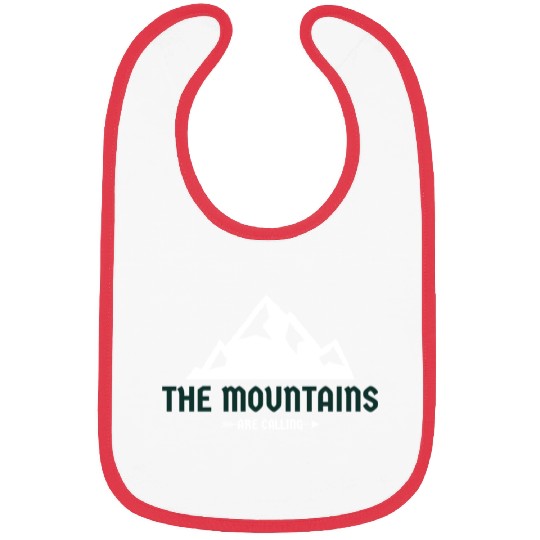 The Mountains Are Calling Bibs