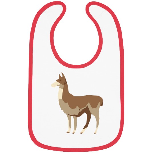Llama Low-Poly Bibs
