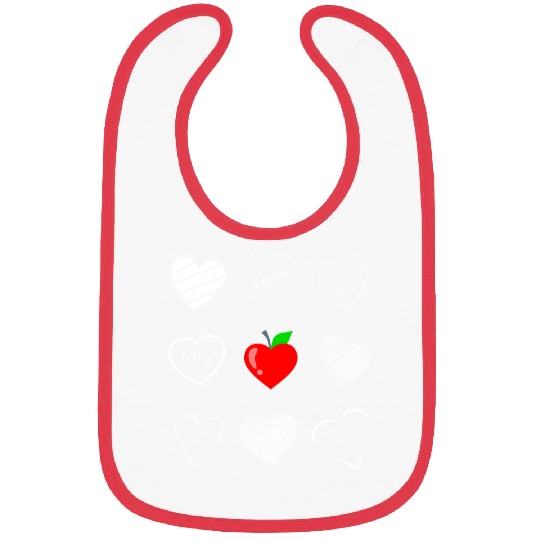 Teach Love Inspire Bibs