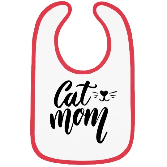 Cat Mom Bibs