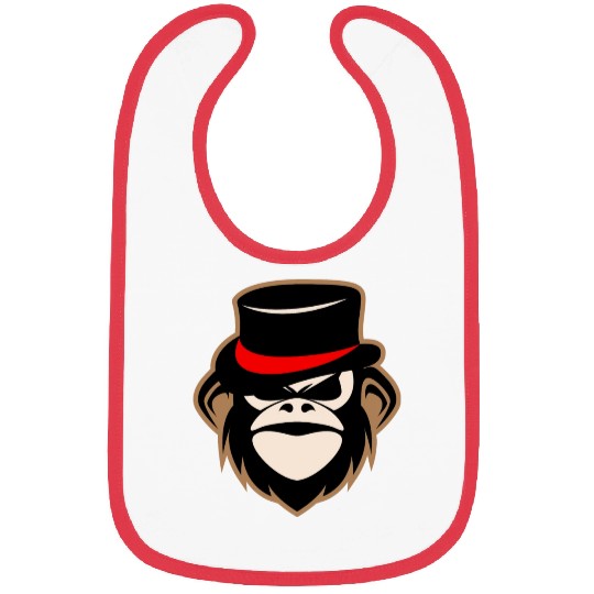 Black Monkey Bibs