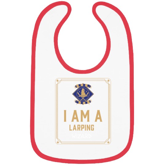 I Am A LARPing Wizard Bibs