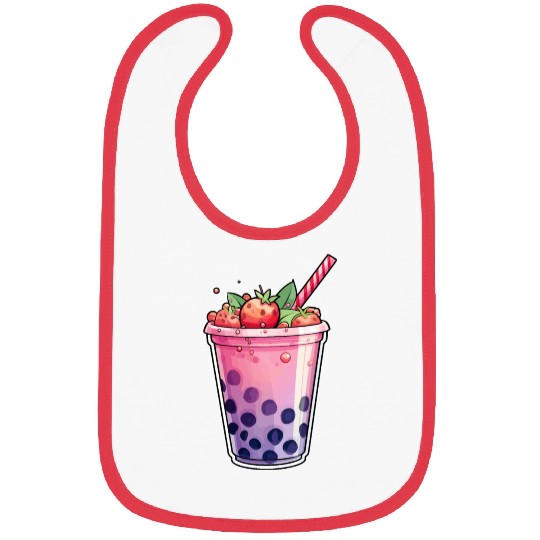 Boba Tea Design - Bubble Tea Bibs