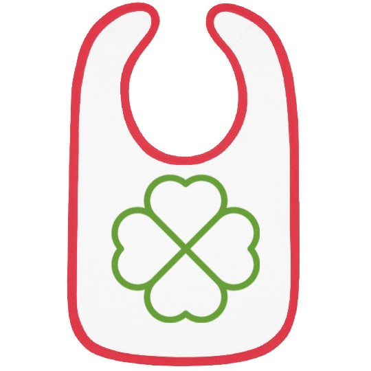 Four Leaf Clover Bibs
