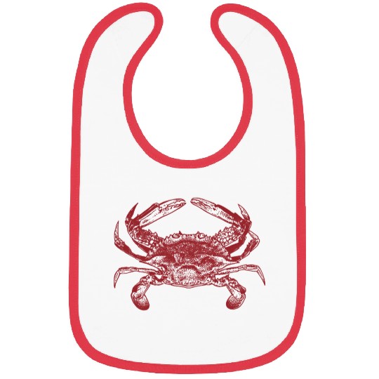 Red Crab Bibs
